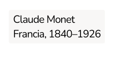 Claude Monet Francia 1840 1926